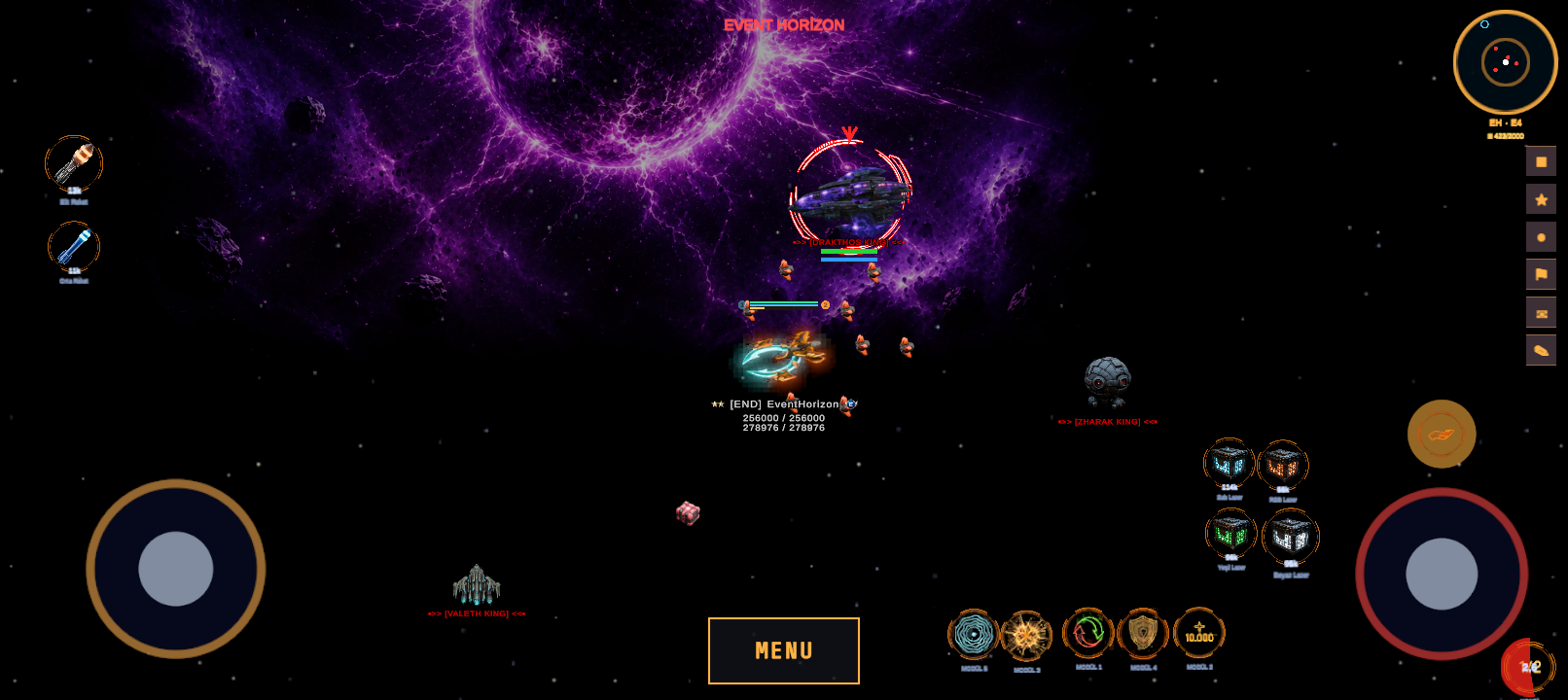 OrbitHan: Event Horizon — Event Horizon bölgesi